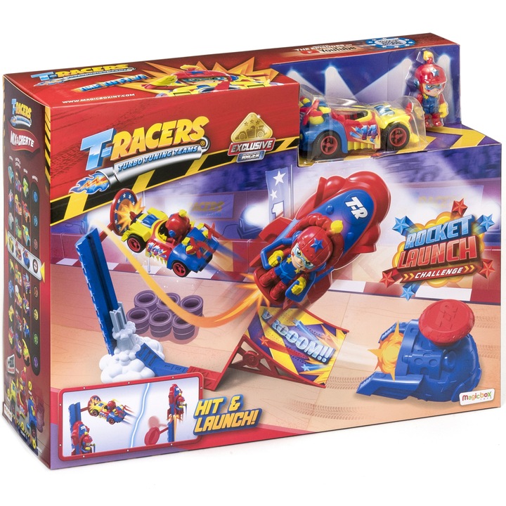 Set de joaca T-Racers - Lansarea rachetei