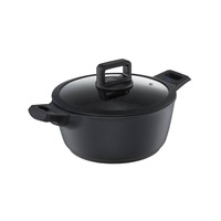 Oala cu capac Ambition Ultimo, acoperire ILAG, indicator temperatura, 20 cm, 2.3L