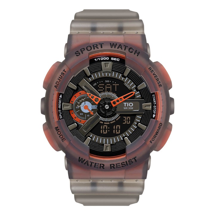 Мъжки ръчен часовник Tio Sport Casual Military Style Army Fashion Quartz Digital Shock Resistant