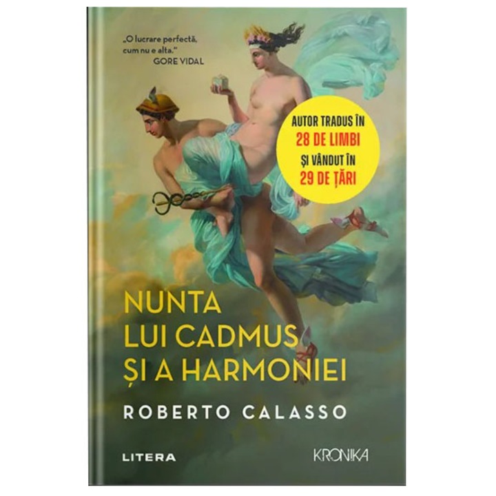 Nunta lui Cadmus si a Harmoniei, Roberto Calasso