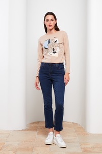 worship Glad begin LC WAIKIKI, Blugi crop skinny, Negru, 44 - eMAG.ro