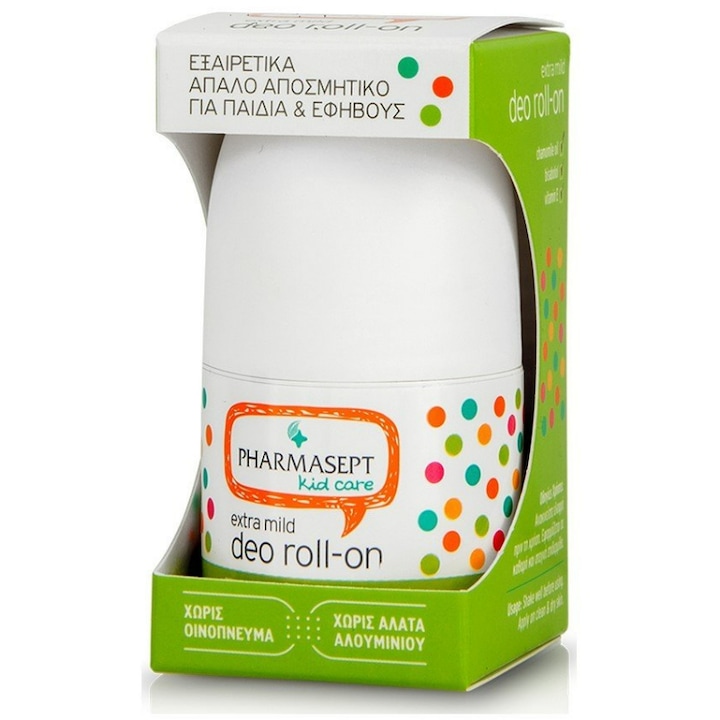 Deodorant pentru copii/adolescenti, Pharmasept, Roll-on, 50ml