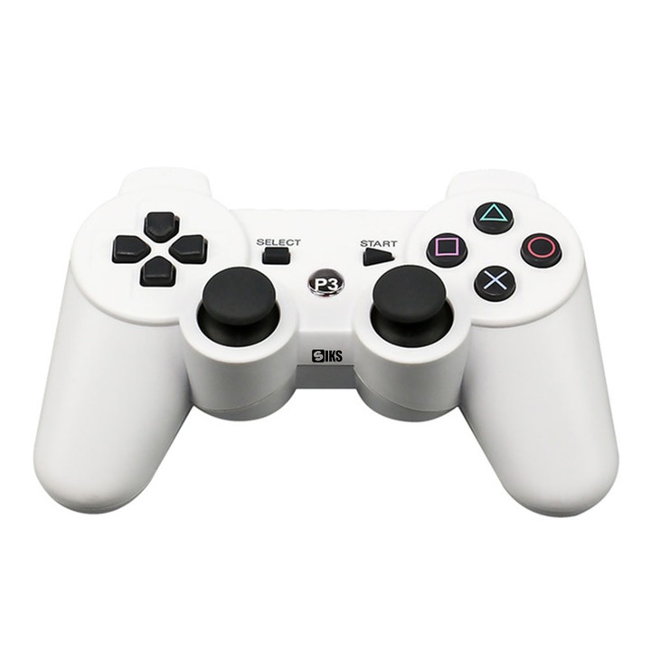 SIKS PSIII vezeték nélküli vezérlő, játék, fehér