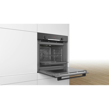 Cuptor incorporabil Bosch HBA573BB1, Multifunctional, 71 l, Clasa A