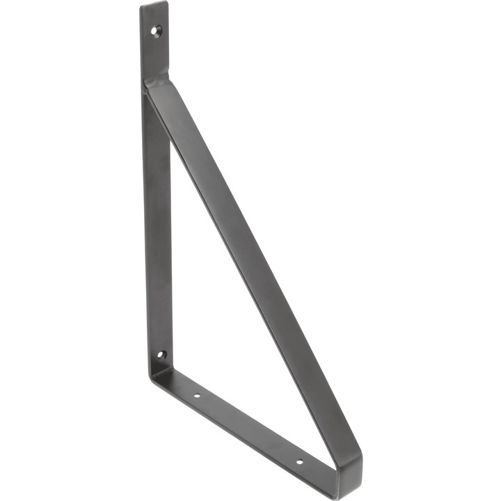 Consola raft Gino, finisaj negru mat, 300x220 mm