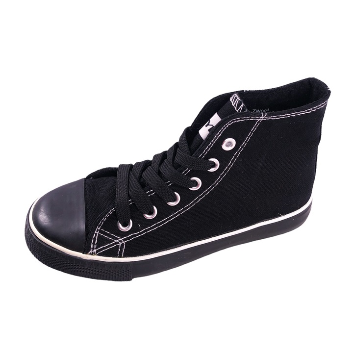 Adidasi copii Chippo Youth SYKE 51701, 28-35, Textil, Negru, 33 EU