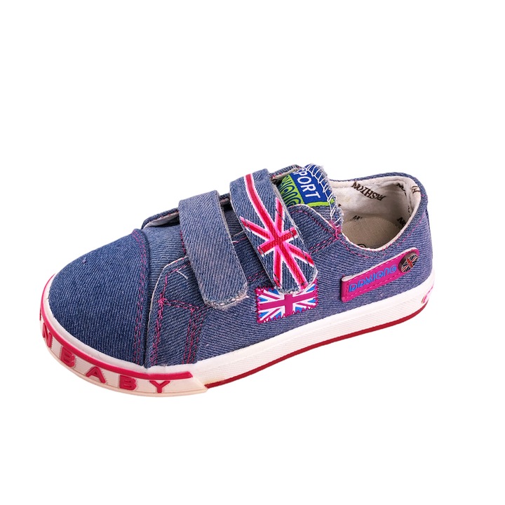 Gyerek tornacipő Chippo Kids 30119, 25-30, Textil, Kék