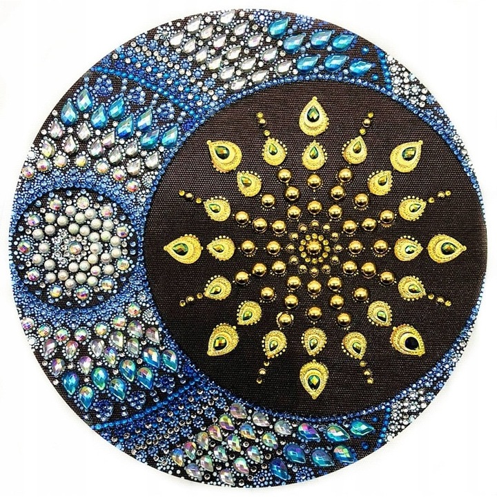 Set de broderie cu diamante 5d, 30x30 cm, Multicolor