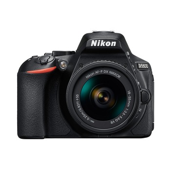 Nikon D5600 cu Obiectiv 18-55mm AF-P VR , Negru Nikon D5600 cu Obiectiv 18-55mm AF-P VR , Negru