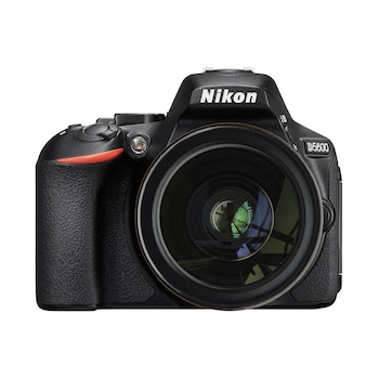 Nikon D5600, Obiectiv 18-105mm VR, Negru Nikon D5600, Obiectiv 18-105mm VR, Negru