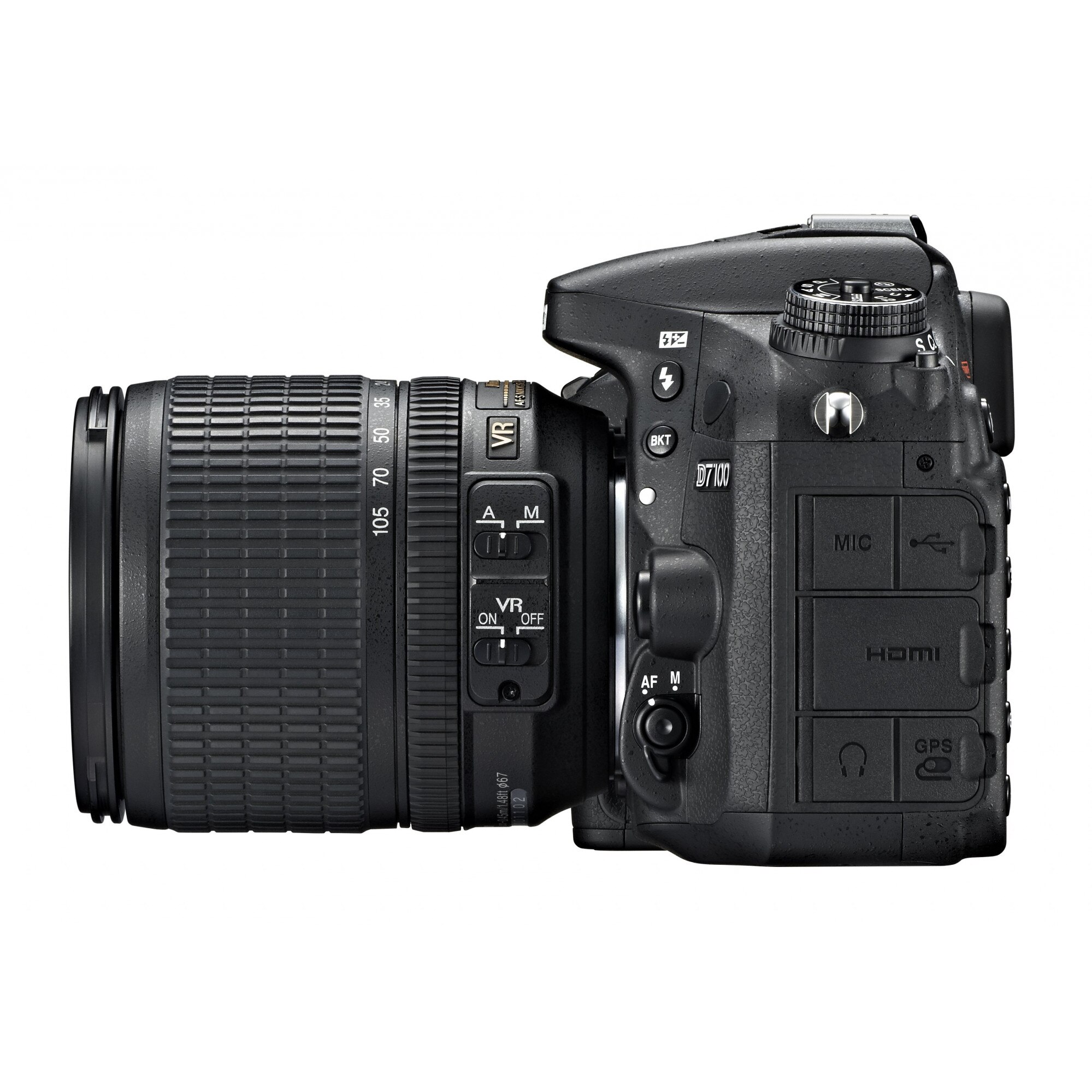 Aparat Foto DSLR Nikon D7100 cu Obiectiv Nikkor 18-105mm f/3.5-5.6