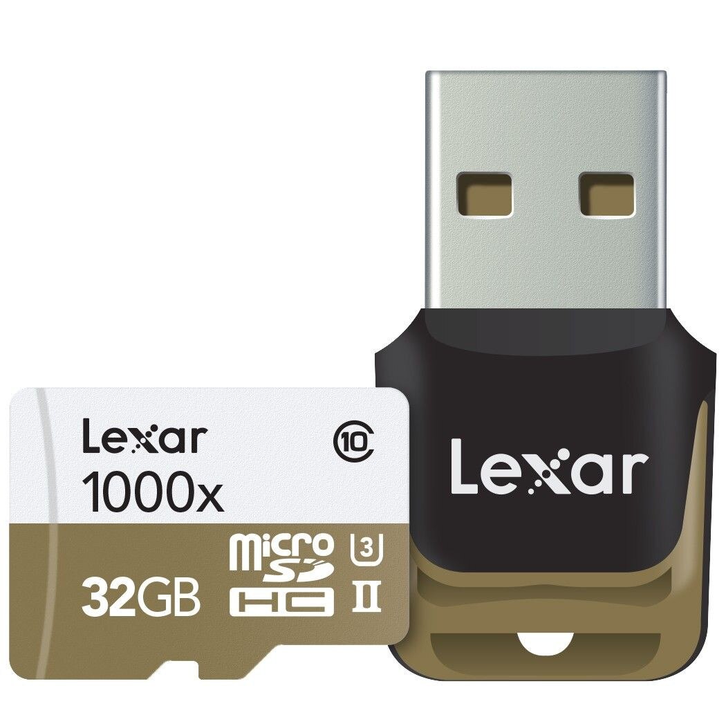 Banyan World wide Caroline Card Lexar Profesional, Micro SD cu Adaptor USB, 32GB, 1000x, UHS-II  (Suport FIlmare 1080p, 3D, 4K), Viteza Citire 150 MB/s - eMAG.ro