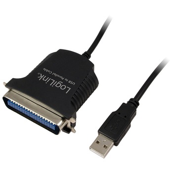 Cablu USB 2.0 A tata - paralel tata, 1.5m, LOGILINK AU0003C Cablu USB 2.0 A tata - paralel tata, 1.5m, LOGILINK AU0003C