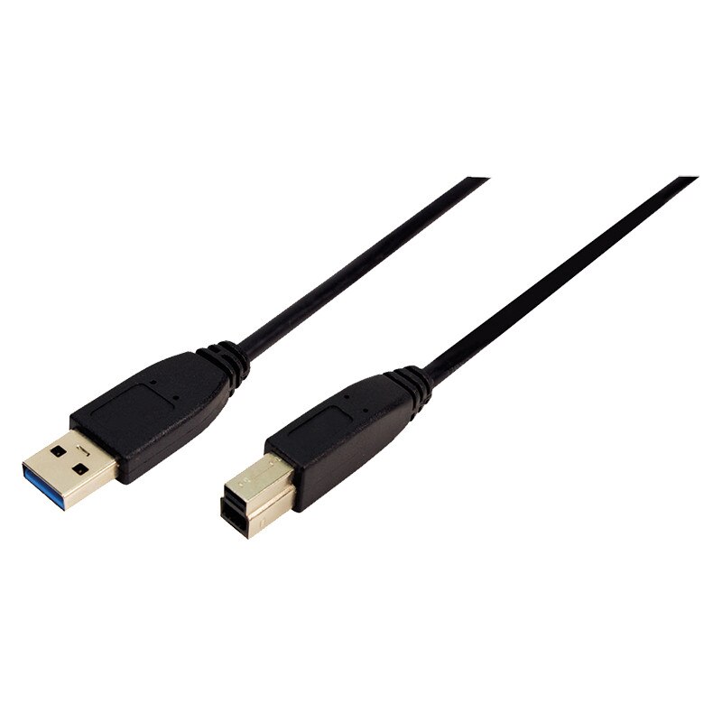 Cablu USB 3.0 A tata la USB 3.0 B tata, 1m, LOGILINK CU0023