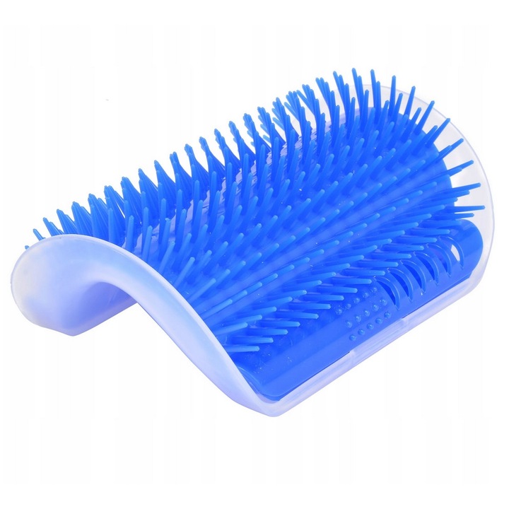 Sarokkefe macskáknak, Zola®, masszázshoz, 12,7 x 8,5 x 4,7 cm, kék