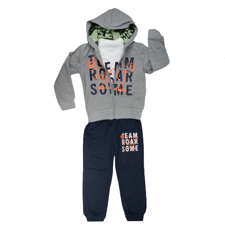 Trening 3 piese pentru baieti Happy House HB-8890M-116, Multicolor 83907