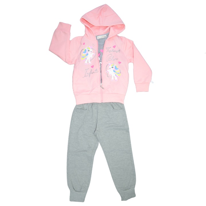 Trening 3 piese pentru fete Happy House HH548-110-116, Multicolor 83934