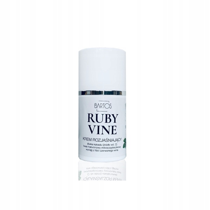 Crema faciala Ruby Vine, Bartos, Iluminare, 15 ml