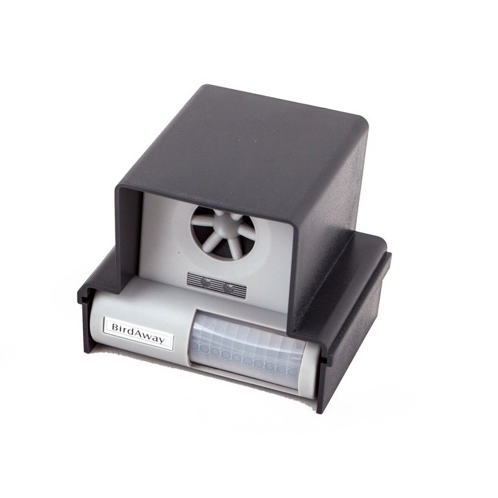 Dispozitiv ultrasunete/laser pasari, 12m, Negru