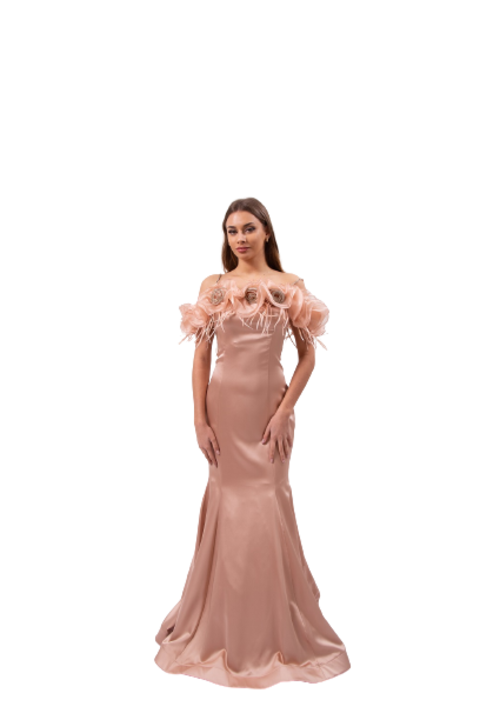 Rochie de dama, Oficial, Roz pal, S