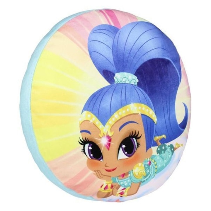 Shimmer & Shine gyerekpárna, 35 x 35 cm, Többszínű