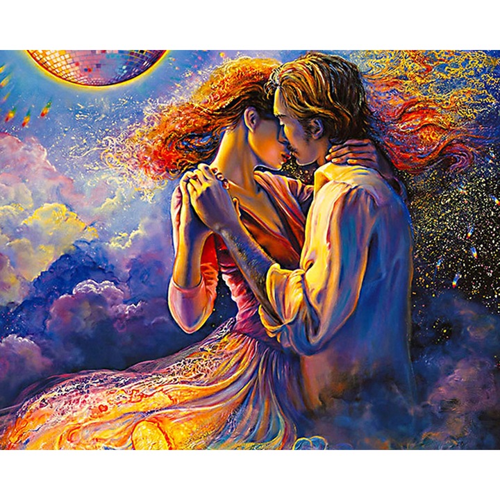 Set Set de broderie cu diamante 5d, 45x55 cm, Multicolor