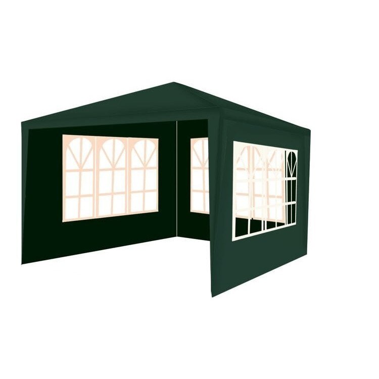 Gazebo Pieghevole COBIZI 3x4.5 M Con 4 Pareti Laterali