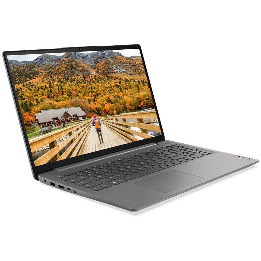 Laptop Lenovo IdeaPad 3 15ALC6 cu procesor AMD Ryzen™ 7 5700U pana la 4.30GHz, 15.6", Full HD, IPS, 16GB DDR4, 512GB SSD, AMD Radeon™ Graphics, No OS, Arctic Grey