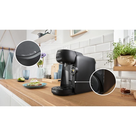 Espressor Bosch Tassimo Finesse TAS16B2, 1400 W, 3.3 bar, 0.7 l ,autocuratare si decalcifiere, capsule, negru
