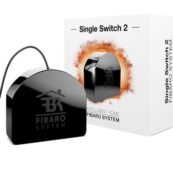 Intrerupator simplu 2 FIBARO (Single Switch 2), FGS-213, Z-Wave Plus Intrerupator simplu 2 FIBARO (Single Switch 2), FGS-213, Z-Wave Plus