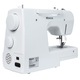 Masina de cusut electromecanica Minerva NEXT141D, 10 programe, 850 imp/min, 70W, Alb/Mov