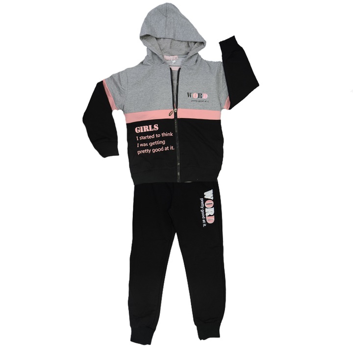 Trening 3 piese pentru fete Happy House WB-3030ML-164, Multicolor 83863