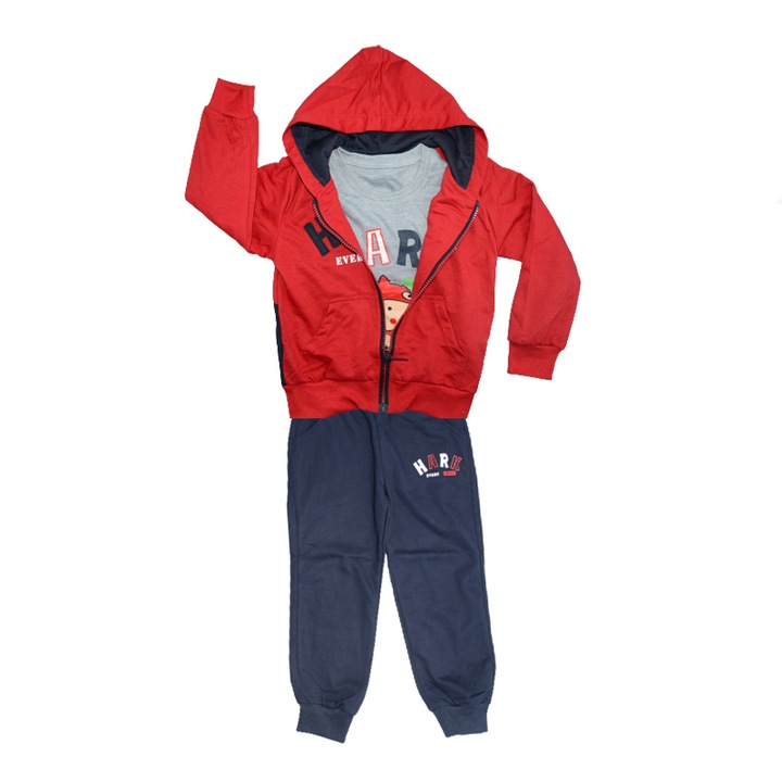 Trening 3 piese pentru baieti Happy House HB-8889-104-110, Multicolor 83820