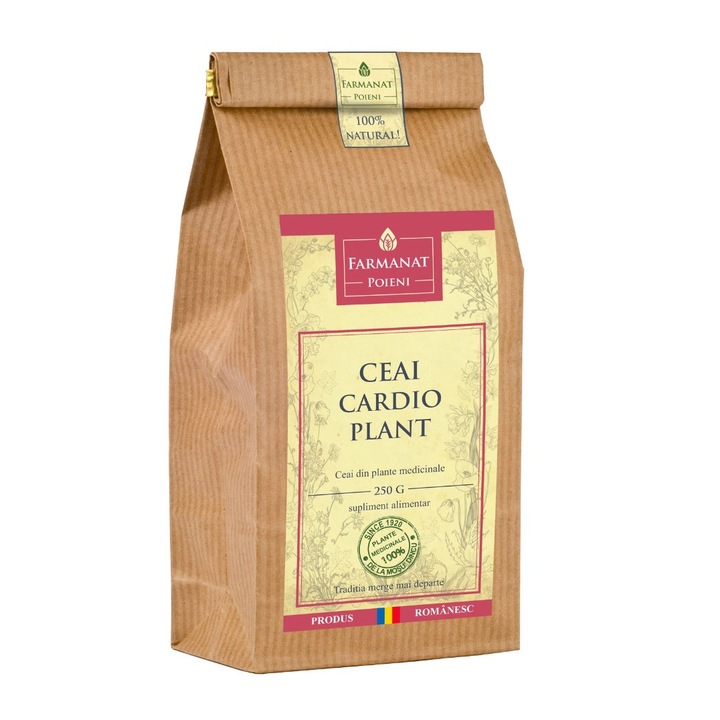 Ceai cardio plant pentru afectiuni ale inimii, boli cardiace, 250 g