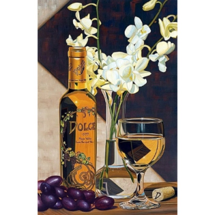 Set de broderie cu diamante 5d, 40x50 cm, Multicolor