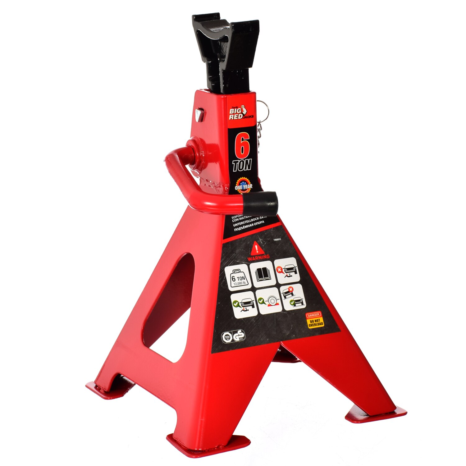 Set 2 piese suport capre suspendare auto, 6 tone, BIG RED T46001C, cu ...