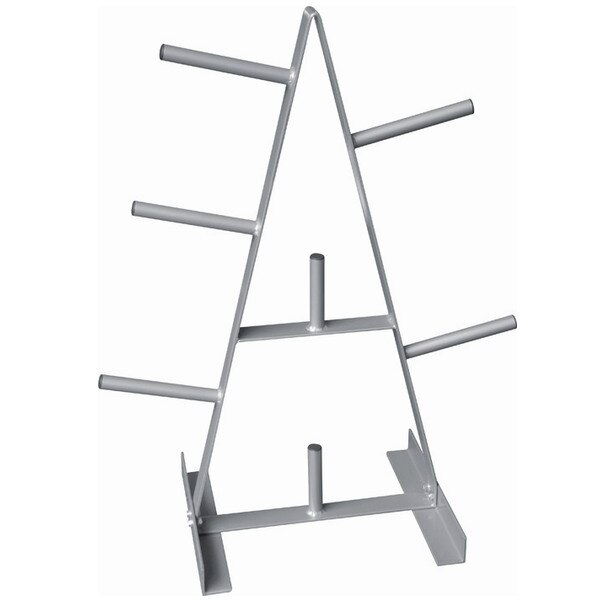 Suport greutati disc, Amila, 72x38x91 cm, Argintiu eMAG.ro