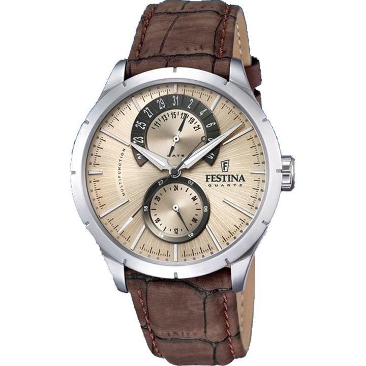 Мъжки часовник Festina F16573/9, Кварцов, 46мм, 5ATM