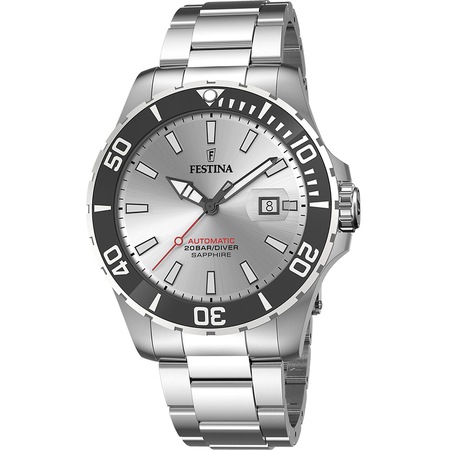 Мъжки часовник Festina F20531/1, Автоматичен, 44мм, 20ATM