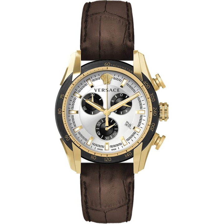 Мъжки часовник Versace VE2I00221, Кварцов, 44мм, 5ATM