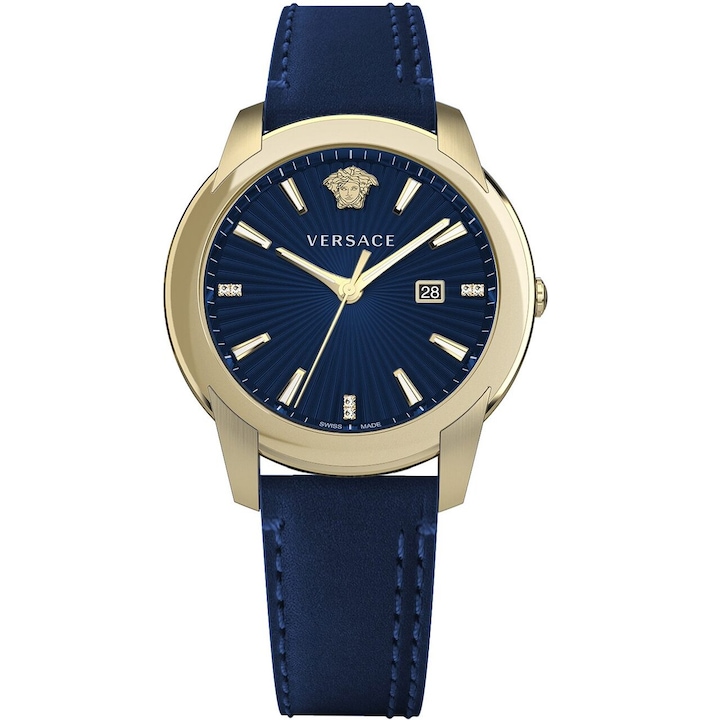 Мъжки часовник Versace VELQ00819, Кварцов, 42мм, 3ATM