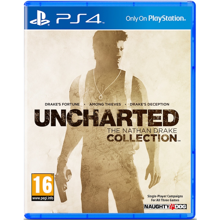 Uncharted The Nathan Drake Collection videójáték PlayStation 4-re