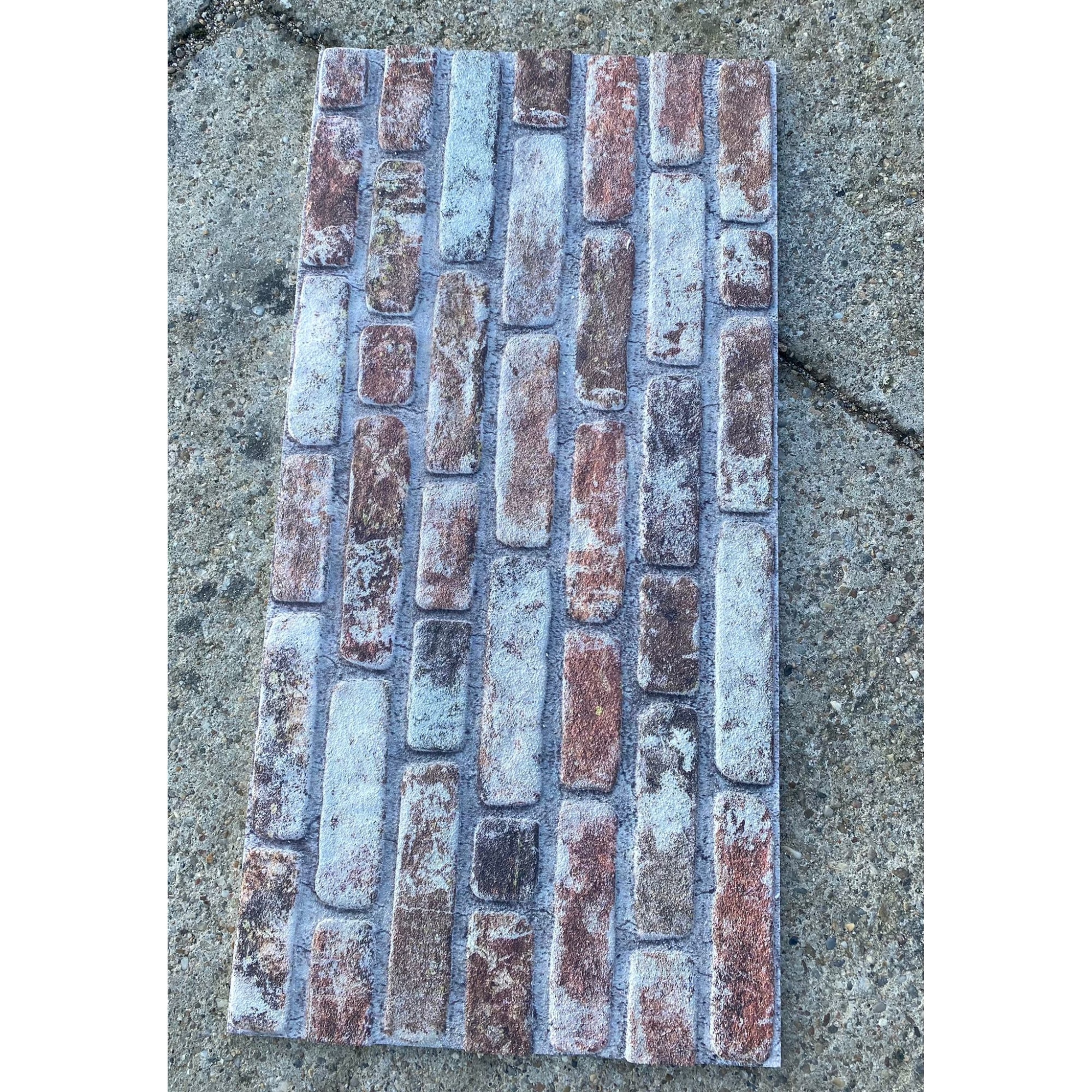 Декоративна чиния от полистирол, имитация на камък в релеф, размери ...