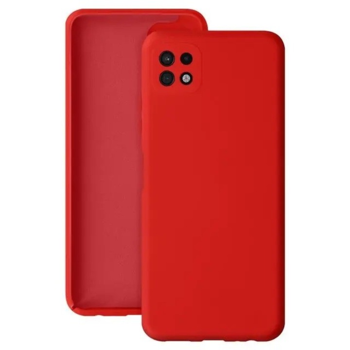 Защитен капак Flippy за Samsung A22 5G Liquid Silicone Red