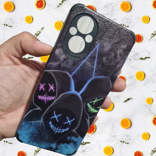 Husa silicon antisoc compatibila cu Oppo Reno 7 Lite, Squid Game Design, TELGORBCS