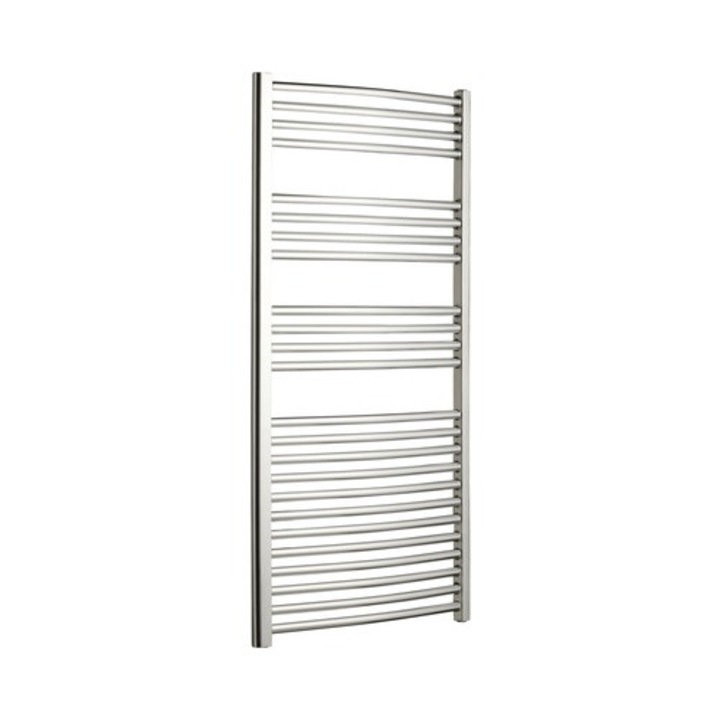 Calorifer Baie Portprosop Space Round 450x800 Mm Alb, cu Accesorii De Montaj