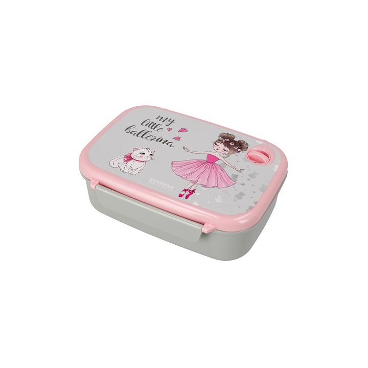 Кутия за сандвичи, Starpak, Ballerina, 18x13 см