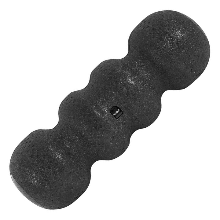 Rola pentru echilibru, Amila, 96803, Polipropilena, Duritate ridicata, 15 x 45 cm, Negru