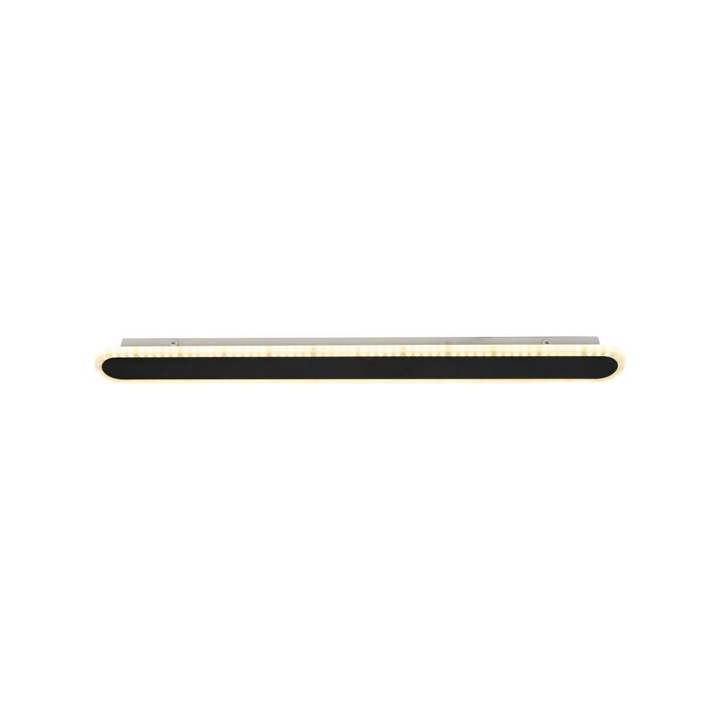Aplica LED Linius, 24W, Negru, IP20, 3000/4000/6000K, Dreptunghiulara