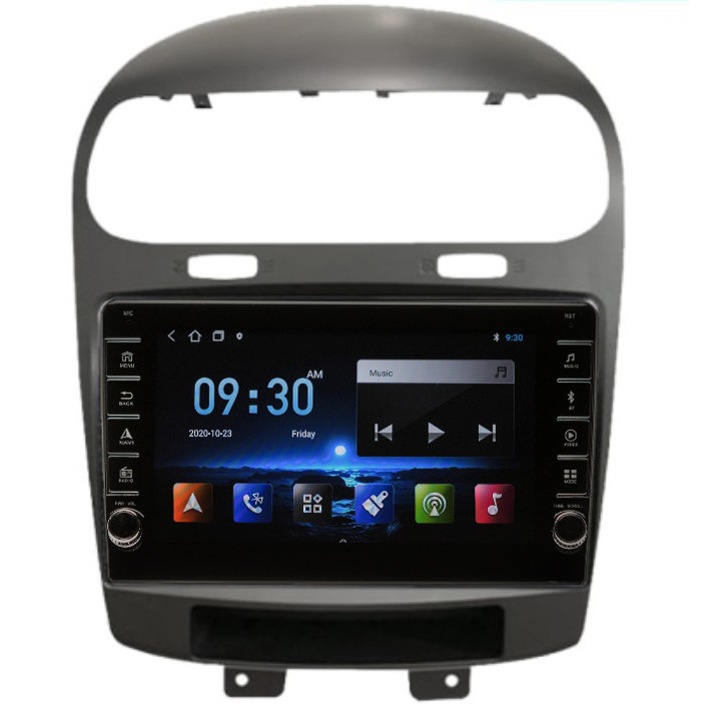 Navigatie AUTONAV Android GPS Dedicata Dodge Journey 2011-2020, Model PRO Memorie 128GB Stocare, 6GB RAM, Display 8" Full-Touch, WiFi, 2 x USB, Bluetooth, 4G, Octa-Core 8 * 1.8GHz, 4 * 50W Audio